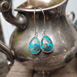 Turquoise and Sterling Earrings